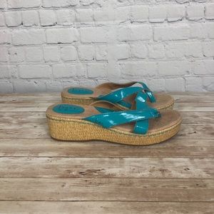 Born B.O.C  Turquoise Sandal